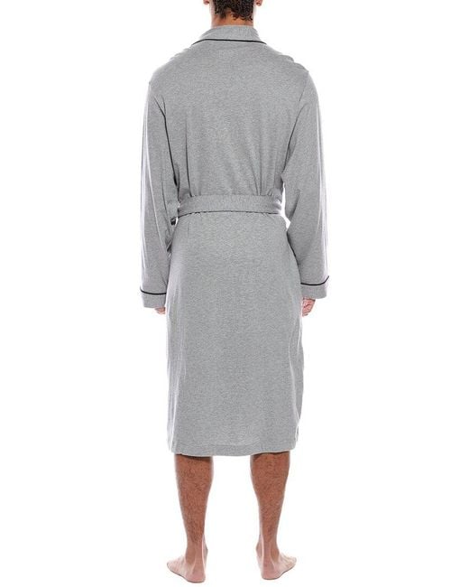 Boss Gray Kimono Robe for men
