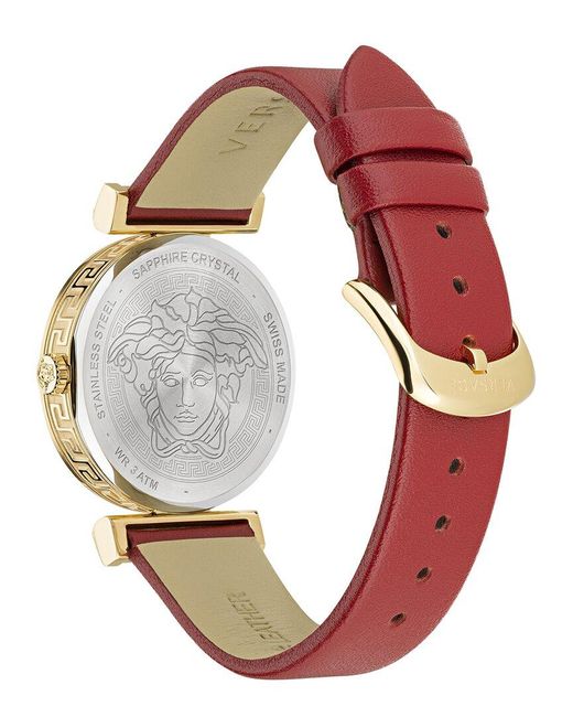 Versace Red Regalia Diamond Watch