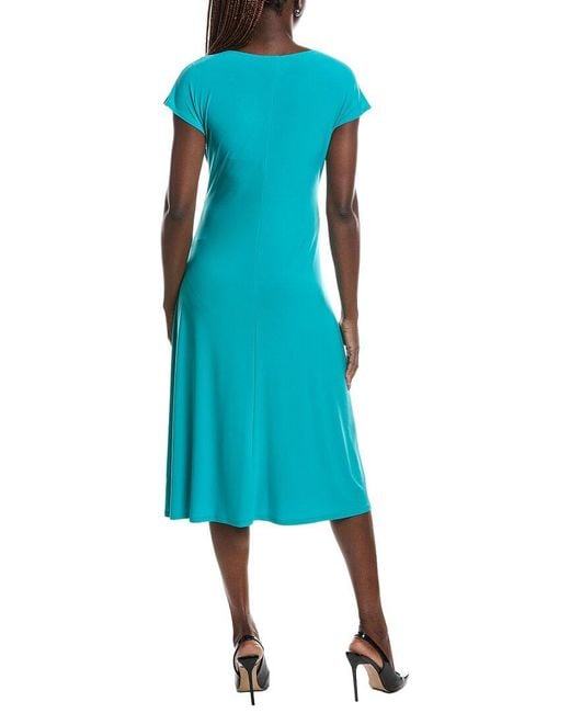 Joseph Ribkoff Blue Midi Dress