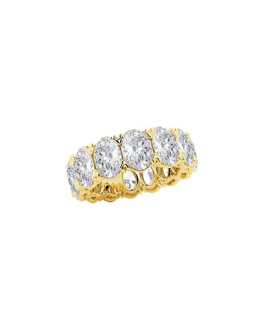 Lab Grown Diamonds White 14k 10.00 Ct. Tw. Lab Grown Diamond Eternity Ring