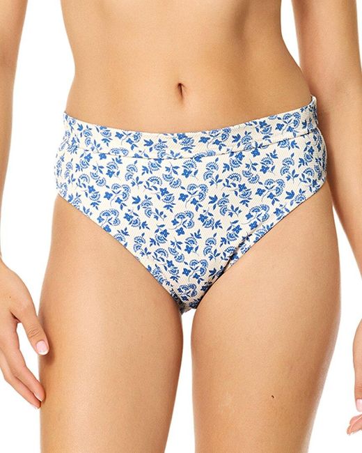 Raisins Blue Magnolia Bikini Bottom