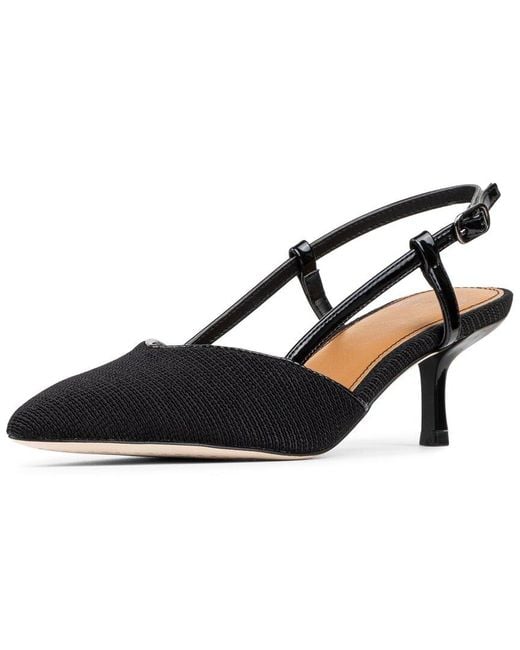 Donald J Pliner Black Celline Slingback