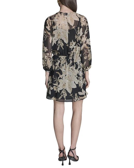 BCBGMAXAZRIA Black Shift Dress