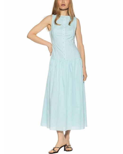 Alexia Admor Blue Solenne A-Line Dress