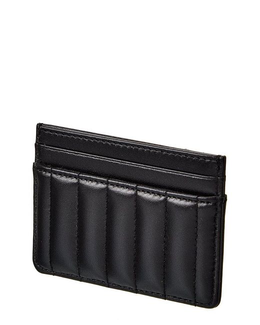 Burberry Black Lola Quilted Leather Card Holder