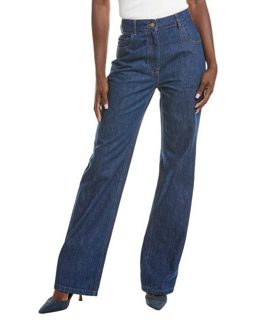 Oscar de la Renta Blue Jean