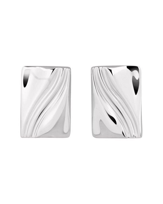 Electric Picks Metallic Plated Elouise Statement Earrings