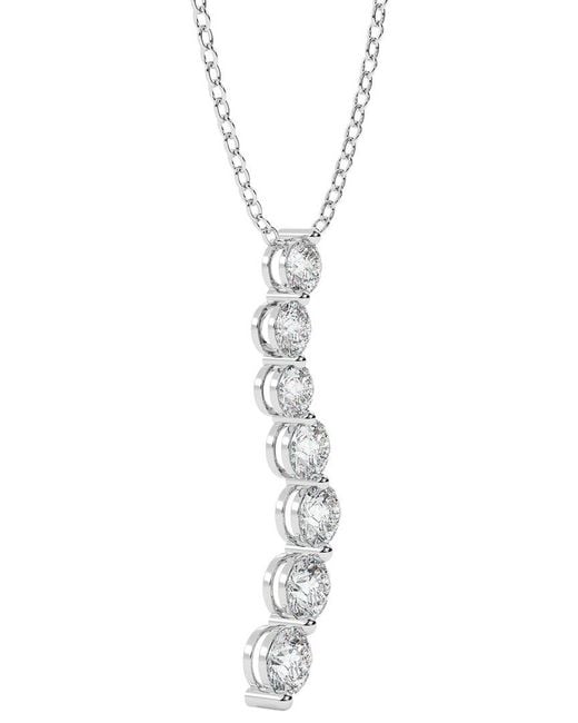 Diamond Select Cuts White 14K 1.00 Ct. Tw. Diamond Pendant Necklace