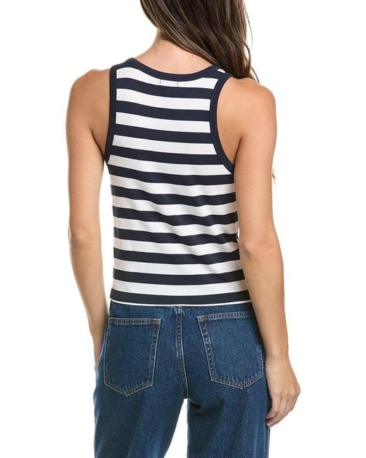 Splendid Blue Lola High Neck Tank