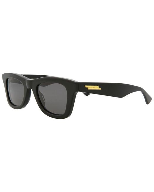 Bottega Veneta Black Unisex Bv1147s 145mm Sunglasses for men