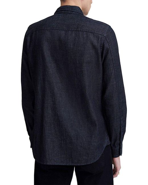AG Jeans Blue Benning Utility Shirt for men