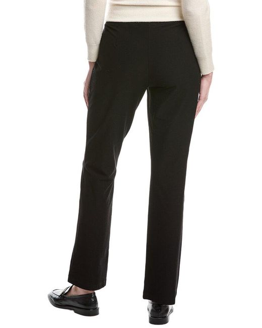 Eileen Fisher Black Slim Bootcut Pant