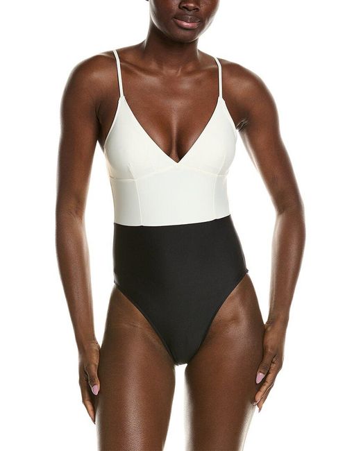 summersalt Brown The Wave One-Piece