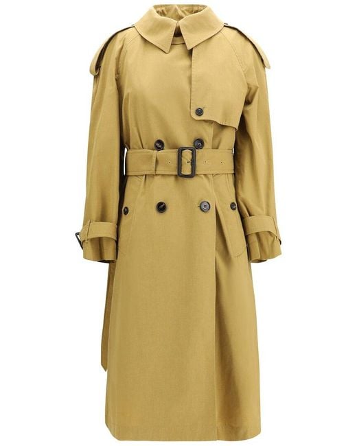 Burberry Yellow Trench