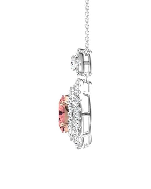 Lab Grown Diamonds White 14K 1.75 Ct. Tw. Lab-Grown Diamond Pendant
