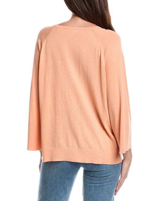 Forte Blue Easy Silk & Cashmere-Blend Sweater