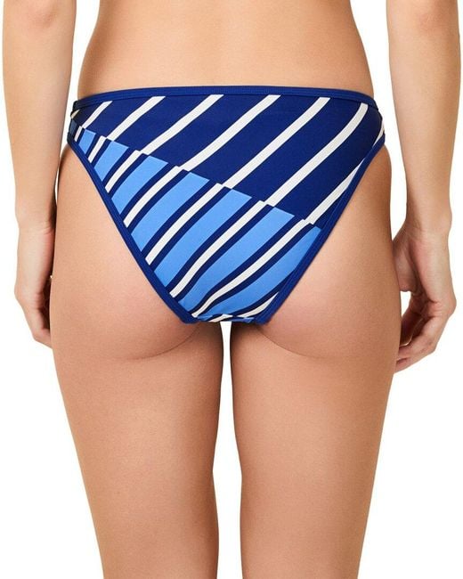 Solid & Striped Blue The Tati Bottom