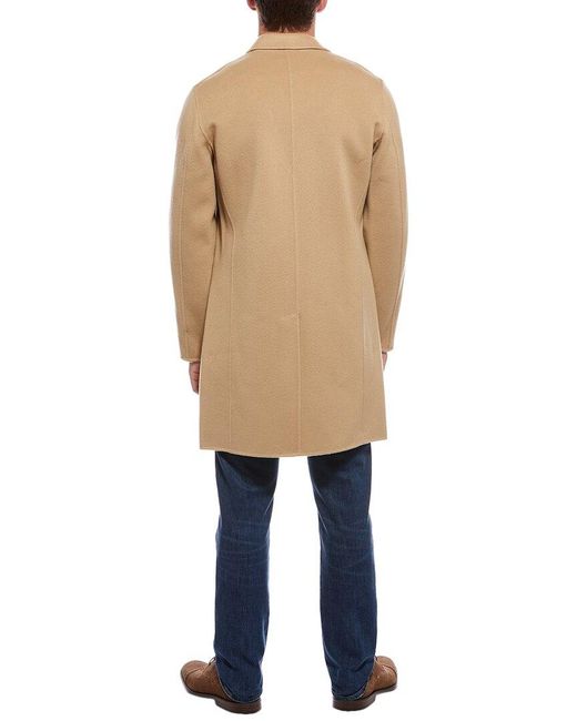 Theory Natural Almec Wool & Cashmere-Blend Coat for men