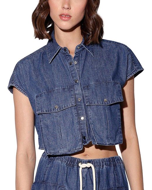 Walter Baker Blue Bryce Top