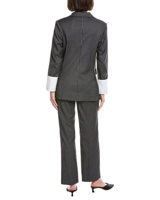 Pascale La Mode Black 2Pc Suit