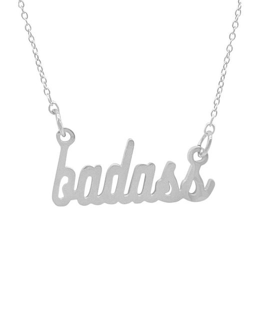 Adornia Metallic 14k Plated Badass Necklace