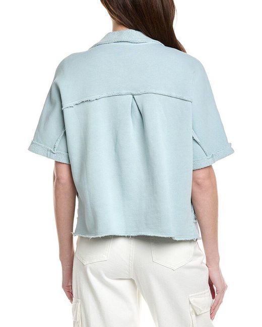 XCVI Blue Kennison Capelet