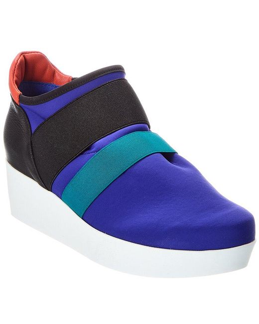 Arche Blue Fujame Leather Sneaker