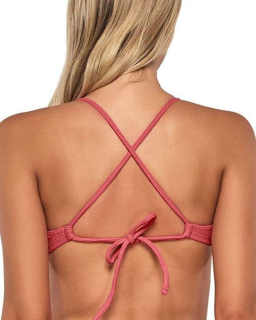 Sunsets Red Indie Bralette