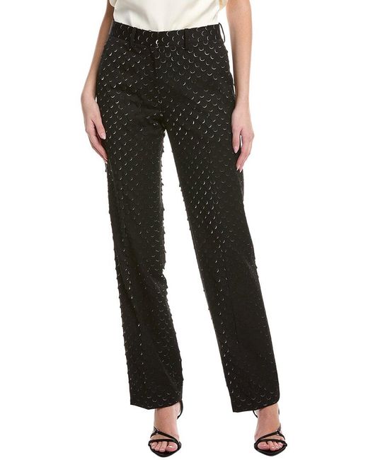 Helmut Lang Black Car Trouser