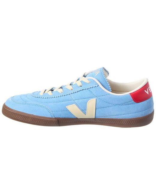 Veja Blue Panenka Suede Sneaker for men