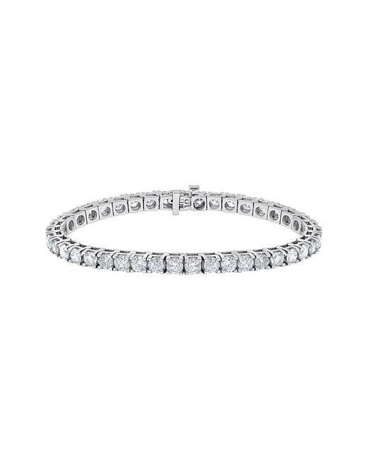 Diana M White Fine Jewelry 14k 8.00 Ct. Tw. Diamond Bracelet