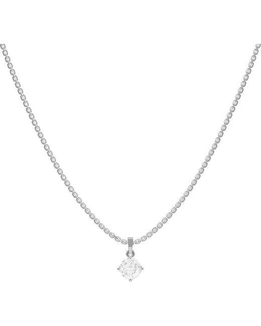 Lab Grown Diamonds Metallic 1.00 Ct. Tw. Lab-Grown Diamond Necklace
