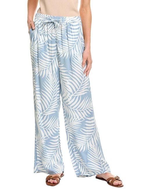 Vince Camuto Blue Wide Leg Pant
