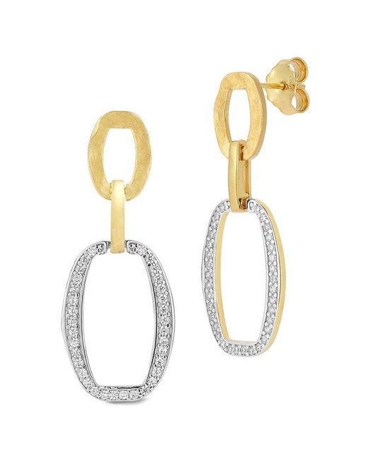 Reiss White 14K 0.18 Ct. Tw. Diamond Earrings
