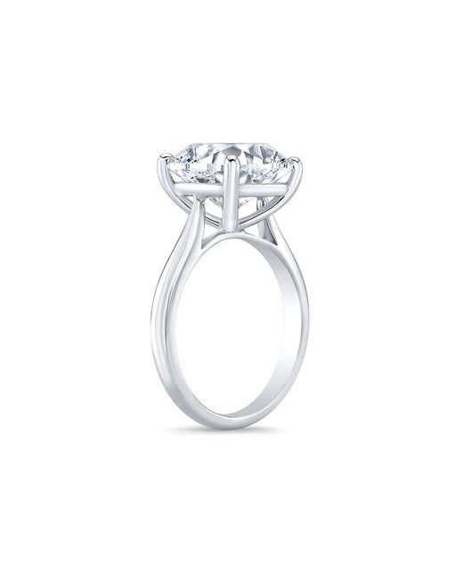 Lab Grown Diamonds White 14K 4.01 Ct. Tw. Lab-Grown Diamond Ring
