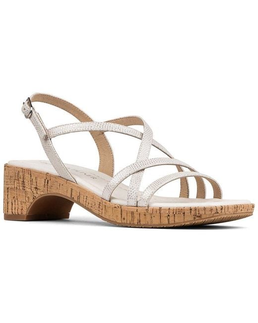 Donald J Pliner Metallic Rosalie Leather Sandal