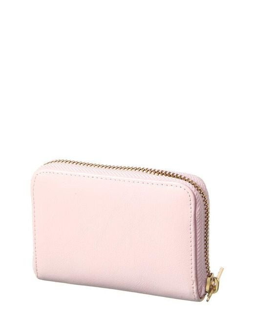 Off-White c/o Virgil Abloh Pink Small Leather Coin Purse