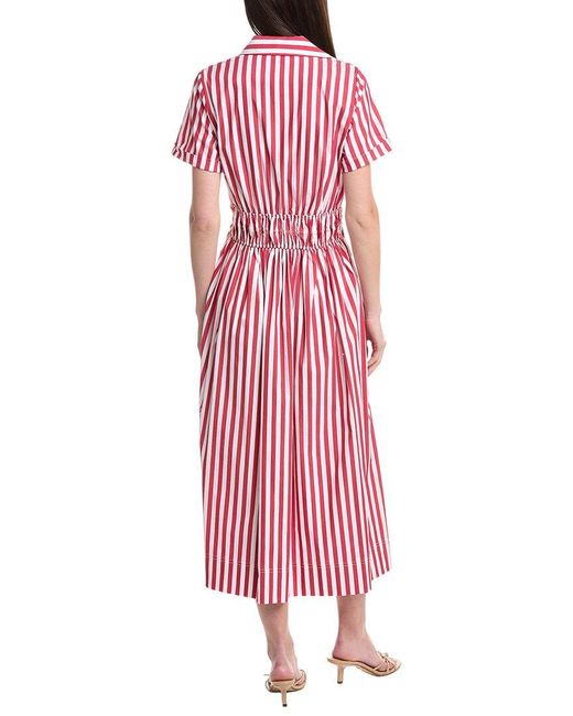 Julia Jordan Pink Stripe Maxi Dress
