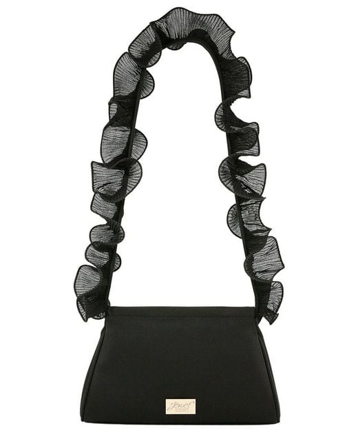 Badgley Mischka Black Sophia Clutch