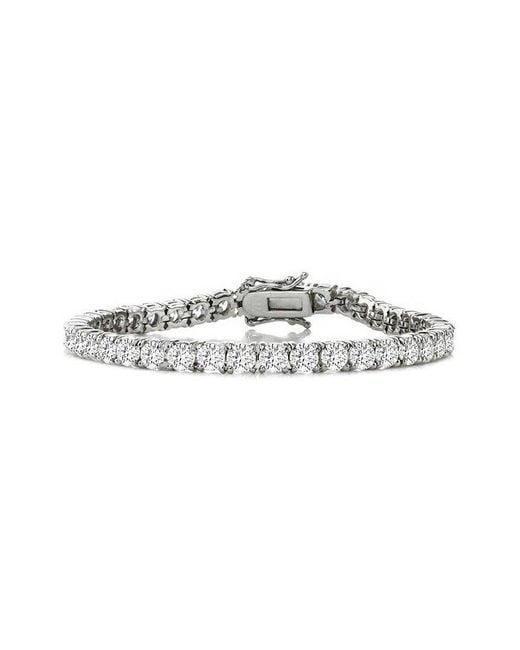 Rachel Glauber White Cz Tennis Bracelet