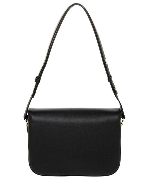 Gucci Black Horsebit 1955 Soft Medium Leather Shoulder Bag