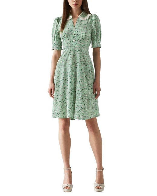 L.K.Bennett Green Roisin Dress
