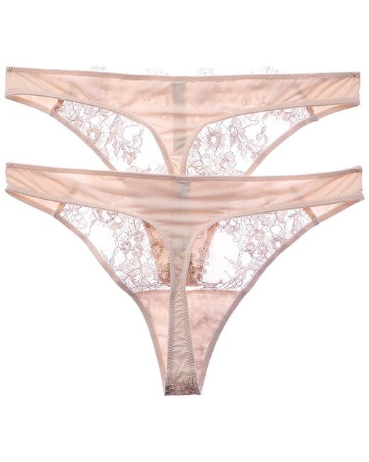 Skarlett Blue Natural 2Pk Entice Thong
