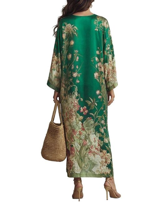FLORIDA CLOTHING Green Maxi Dress