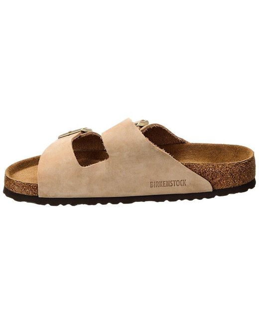 Birkenstock Brown Arizona Bs Leather Sandal for men