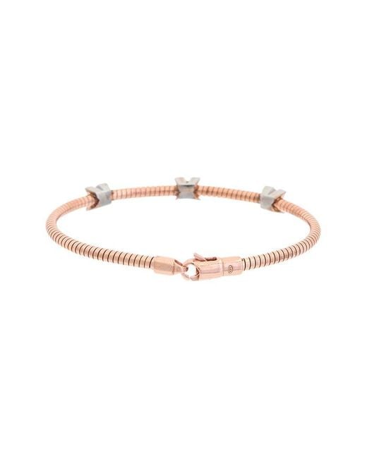 Meshmerise White 18K Over 0.18 Ct. Tw. Diamond Bangle Bracelet