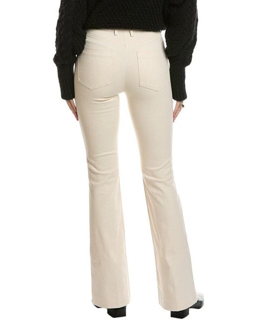 Reiss Black Florence Flare Trouser