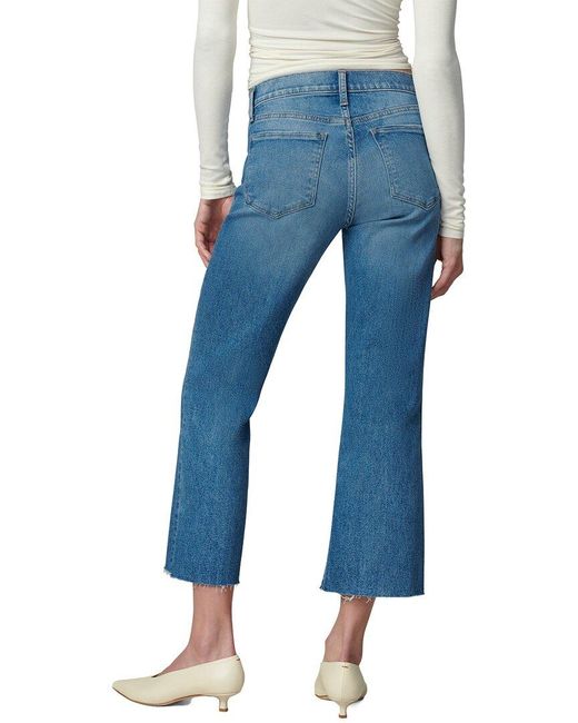 Joe's Jeans Blue The Callie Cropped Bootcut Jean
