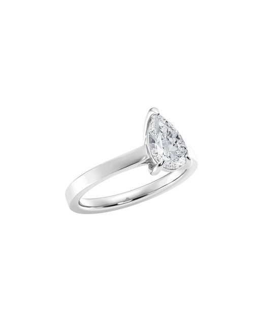 Lab Grown Diamonds White 14K 1.00 Ct. Tw. Lab-Grown Diamond Solitaire Engagement Ring