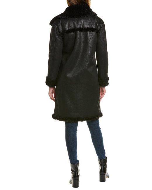 NVLT Black Asymmetrical Coat